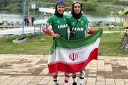 دختران قایقران ایران تاریخ‌سازی کردند