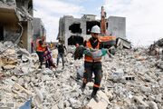هنوز بیش از ۱۰۰۰۰ پیکر زیر آوارهای غزه مدفونند