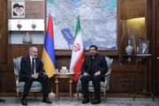 دیدار نخست وزیر ارمنستان با سرپرست ریاست جمهوری