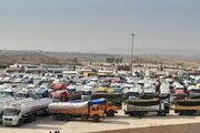 معطلی ۴۱۰ کامیون ایرانی در مرز افغانستان