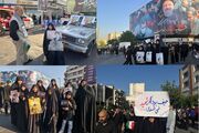 رهبر معظم انقلاب بر پیکر رئیس‌جمهور شهید و همراهان ایشان نماز اقامه کردند