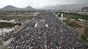 راهپیمایی میلیونی در پایتخت یمن در حمایت از مردم غزه/ تبریک یمنی‌ها به ایران به خاطر پاسخ نظامی به رژیم صهیونیستی