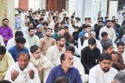 عکس خبری | اقامه نماز جمعه شیعیان در پایتخت فرهنگی پاکستان
