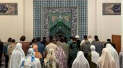 نماز جمعه هفته گذشته مرکز اسلامی فرانکفورت برپا شد