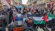 گزارش تصویری | تظاهرات مردم پاریس در اعتراض به نسل‌کشی در غزه