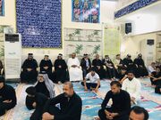 گزارش تصویری | مراسم عزاداری شهادت امام جواد(ع) در شهرستان «الغراف» عراق