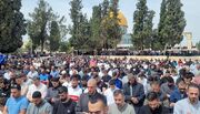 اقامه نماز سومین جمعه رمضان در مسجدالاقصی با حضور ۱۲۵ هزار نمازگزار - ادیان نیوز