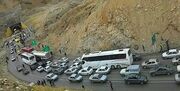 وضعیت ترافیکی جاده هراز امروز یکشنبه ۲۶ آذر ۱۴۰۲
