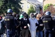 دستگیری ۸۰ معترض حامی فلسطین در دانشگاه آمریکایی