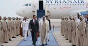 بشار اسد به امارات رفت