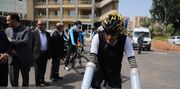 تصاویر| اعزام کاروان دوچرخه سواری جانبازان آذربایجان شرقی به حرم امام خمینی