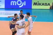 قطر مقابل جوانان والیبال ایران زانو زد