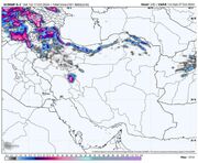 ورود نخستین سامانه بارش برف به ایران از روز یکشنبه