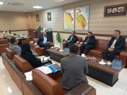 جلسه مشترک شهردار اهواز با مدیر کل راه و شهرسازی استان