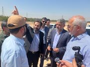 بازدید میدانی نماینده مجلس،استاندار و شهردار از پروژه تکمیل مسیر پل ششم