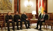 دیدار رئیس اقلیم کردستان عراق با هیئت ایرانی