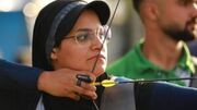 بانوی تیراندازی با کمان ایران سهمیه المپیک گرفت