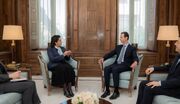 ديدار اسد با مسئول سازمان جهاني بهداشت