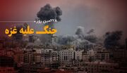 لحظه به لحظه با 228‌مین روز حملات رژیم صهیونیستی به غزه و کرانه باختری