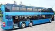 فعالیت نخستین اتوبوس دوطبقه گردشگری شمال کشور در گرگان