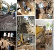 اصلاح شبکه آب و فاضلاب در پنج محله شهر کرمانشاه انجام شد