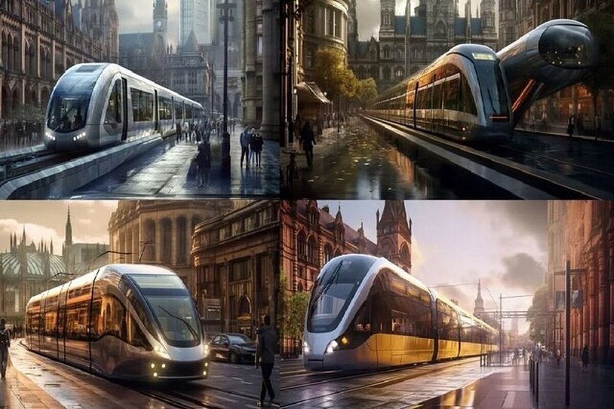 تصاویر هوش مصنوعی از شهر‌های بریتانیا در سال ۲۰۵۰