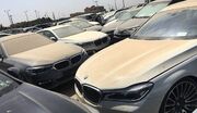 کشف پارکینگ میلیاردی از خودروهای لوکس در تهران (فیلم)