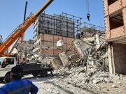 تشکیل پرونده قضایی برای حادثه ریزش ساختمانی در تهران