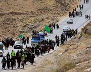 شمار زائران پیاده در مسیرهای منتهی به مشهد به ۱۹۱ هزار نفر رسید