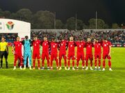 ایران - اردن با یک دقیقه سکوت به یاد شهدای فلسطین / ایران 3- اردن1