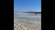 ویدیویی دردناک از شرایط دریاچه ارومیه