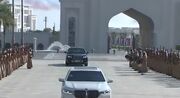 مراسم استقبال از پوتین در سفر به امارات (فیلم)