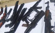 کشف ۴۳ قبضه انواع سلاح سبک و نیمه سنگین در مرزهای بلوچستان