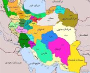 نقشه ایران عصر صفوی (عکس)
