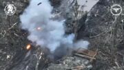 حمله هوایی اوکراین به زره پوش پر از اجساد روسی (فیلم)