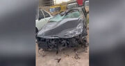 اولین تصاویر از خودروی سانحه دیده معاون وزیر صمت (فیلم)