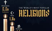 کدام ادیان بیشترین پیروان را در جهان دارند؟ (+ اینفوگرافی)
