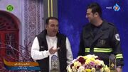 شوخی عجیب مجری صداوسیما با مهمان! (فیلم)