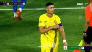 اخراج رونالدو در دیدار النصر مقابل الهلال در سوپرجام عربستان (فیلم)