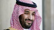 بن سلمان ولیعهد عربستان سعودی در دفتر کارش (عکس)
