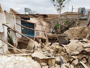 تخریب وحشتناک خانه‌های زاهدان بر اثر طوفان باد و شن (فیلم)