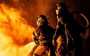 آتش‌سوزی وحشتناک در بازار بندرعباس (فیلم)