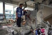 40 کشته در حمله اسرائیل به مدرسه ای در غزه (عکس)