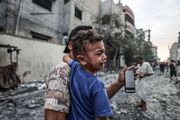 رجزخوانی کودک فلسطینی برای اسرائیلی ها (فیلم)