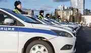 حادثه هنگام انجام حرکات نمایشی خودروی پلیس در روسیه (فیلم)