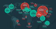 میلیونرها در سال ۲۰۲۴ به کدام کشور مهاجرت کرده اند؟ (+ اینفوگرافی)