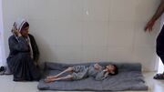 سوء تغذیه شدید کودکان غزه/ کم خونی و افت فشار خون دارند (فیلم)