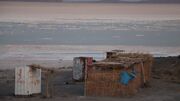 عکسی عجیب از دریاچه ارومیه به تاریخ ۱۰ مرداد