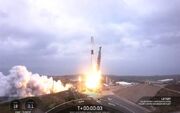اسپیس‌ایکس ۱۳ ماهواره نظامی به فضا برد