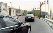 اسکورت متفاوت رئیس اقلیم کردستان عراق در تهران